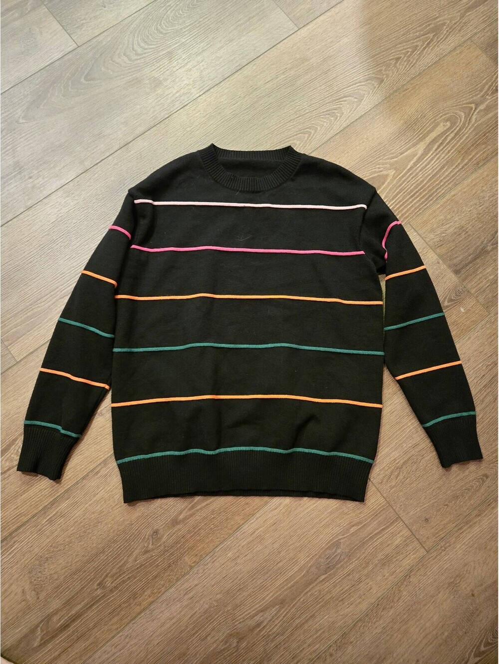 Womens multi stripe sweater
